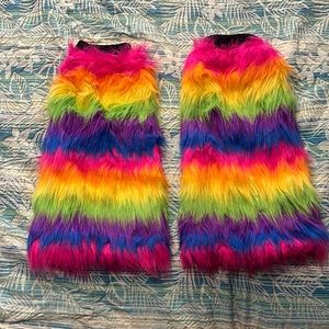 Anti Slip Multicolor Leg Warmers